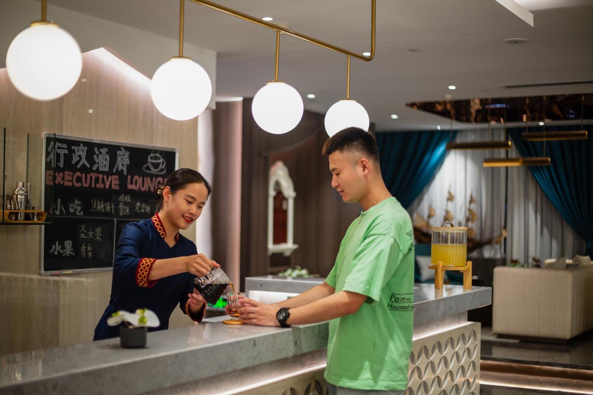 Guangzhou Wogo Yuanbao Hotel-Zhujiang New Town-Free Canton Fair Shuttle Bus & Overseas Buyer Registration Services ภายนอก รูปภาพ
