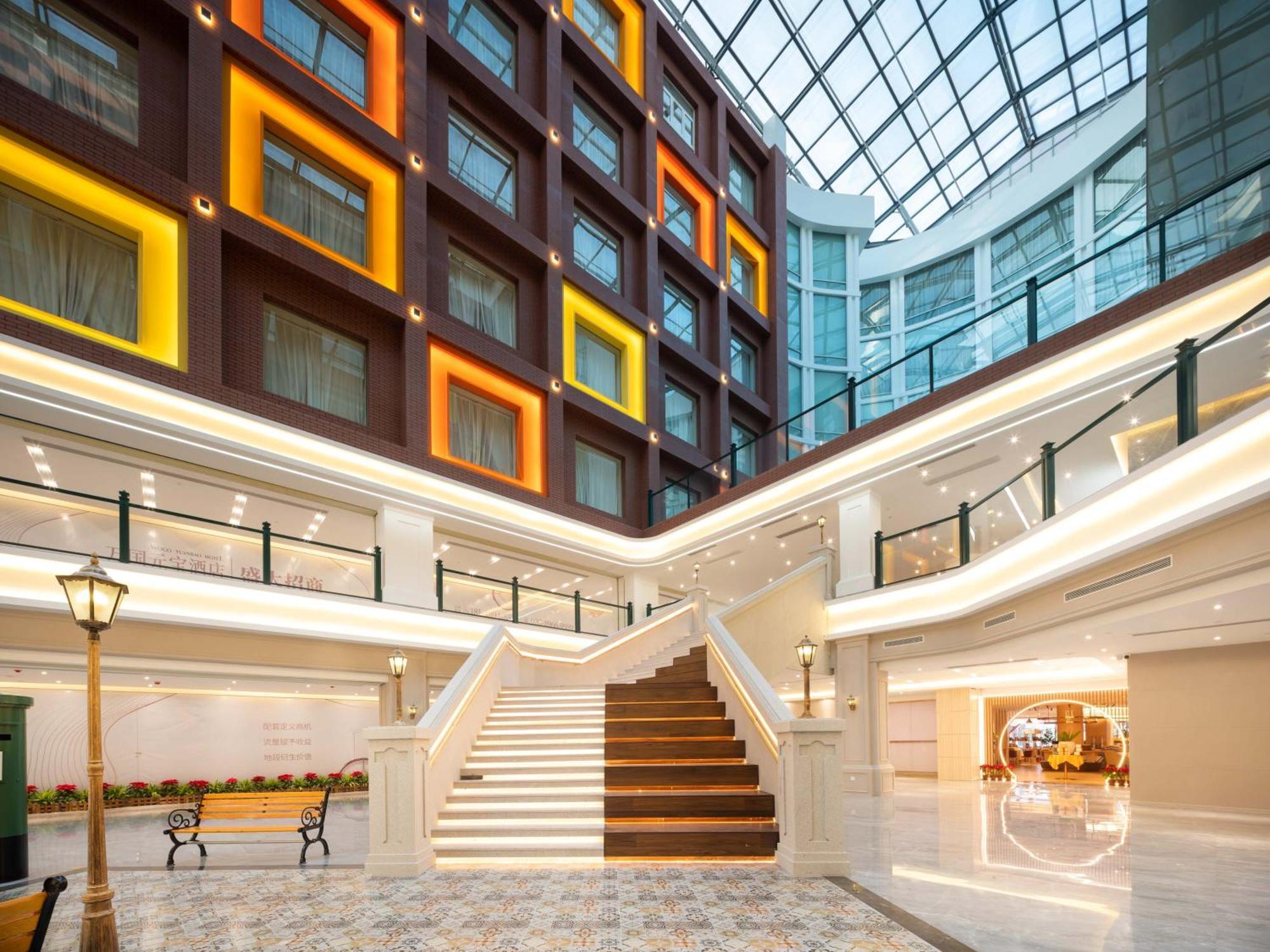 Guangzhou Wogo Yuanbao Hotel-Zhujiang New Town-Free Canton Fair Shuttle Bus & Overseas Buyer Registration Services ภายนอก รูปภาพ