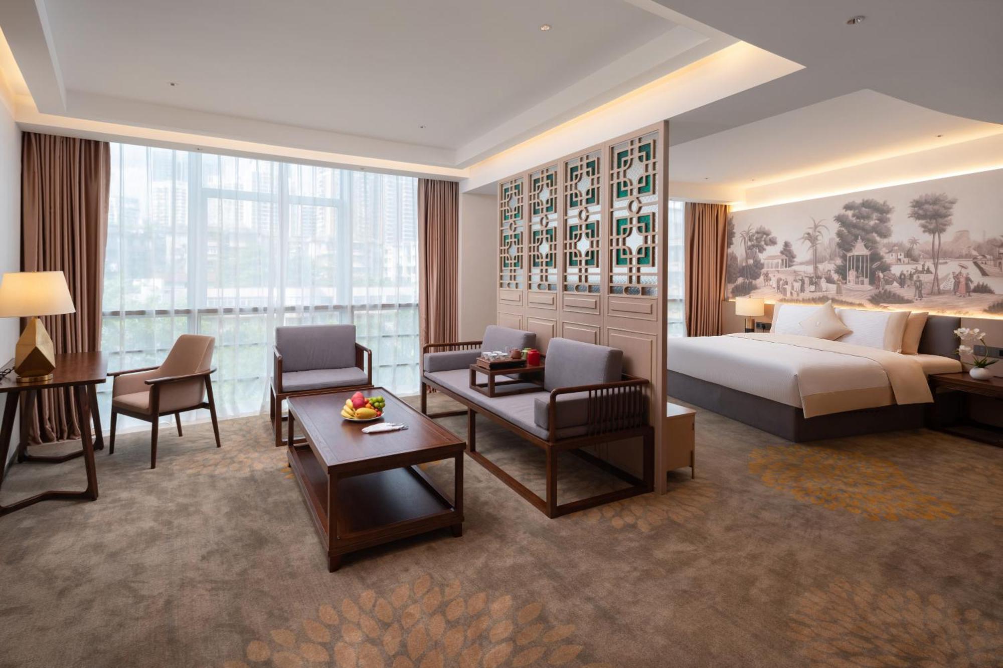 Guangzhou Wogo Yuanbao Hotel-Zhujiang New Town-Free Canton Fair Shuttle Bus & Overseas Buyer Registration Services ภายนอก รูปภาพ