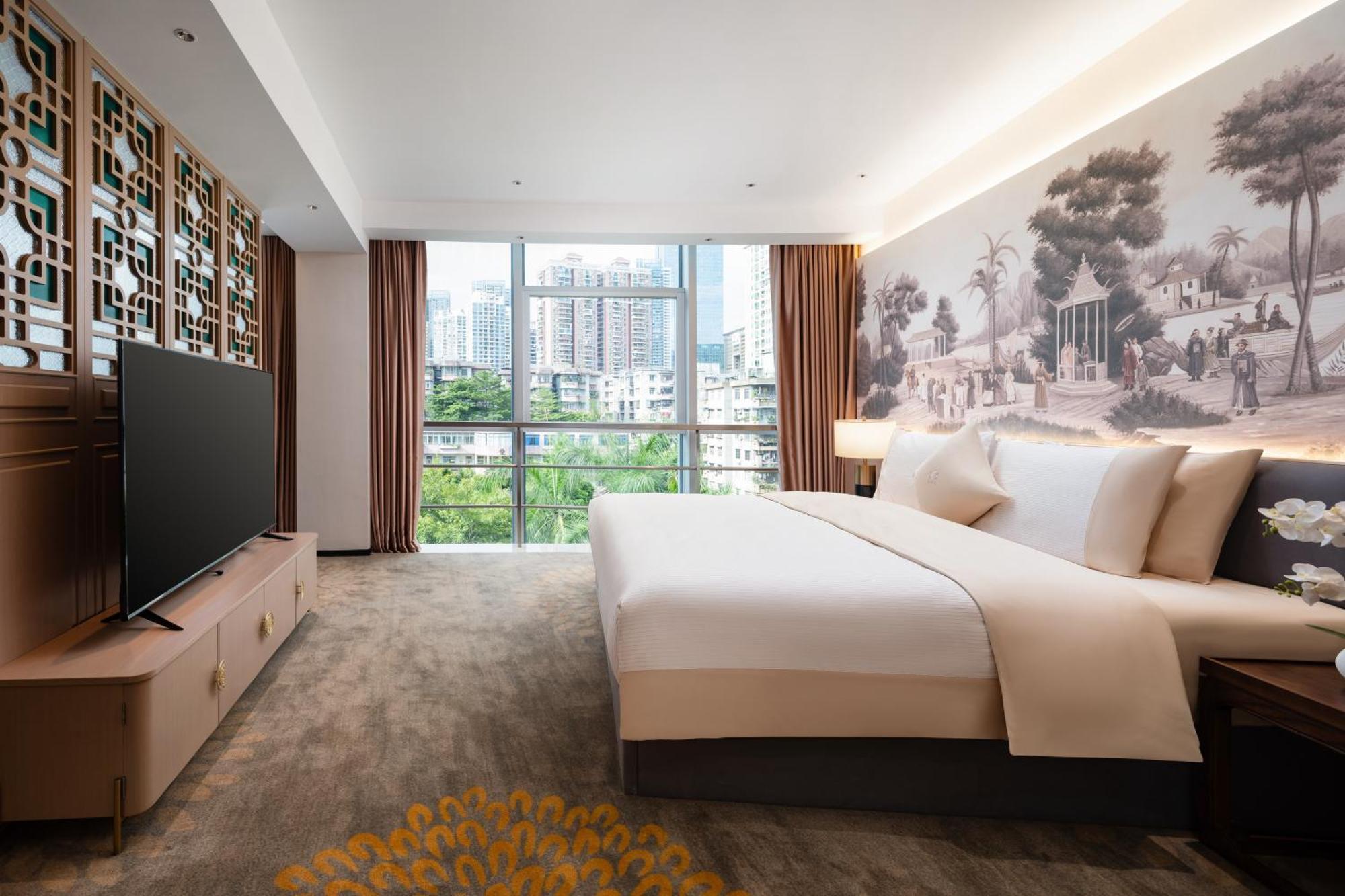 Guangzhou Wogo Yuanbao Hotel-Zhujiang New Town-Free Canton Fair Shuttle Bus & Overseas Buyer Registration Services ภายนอก รูปภาพ