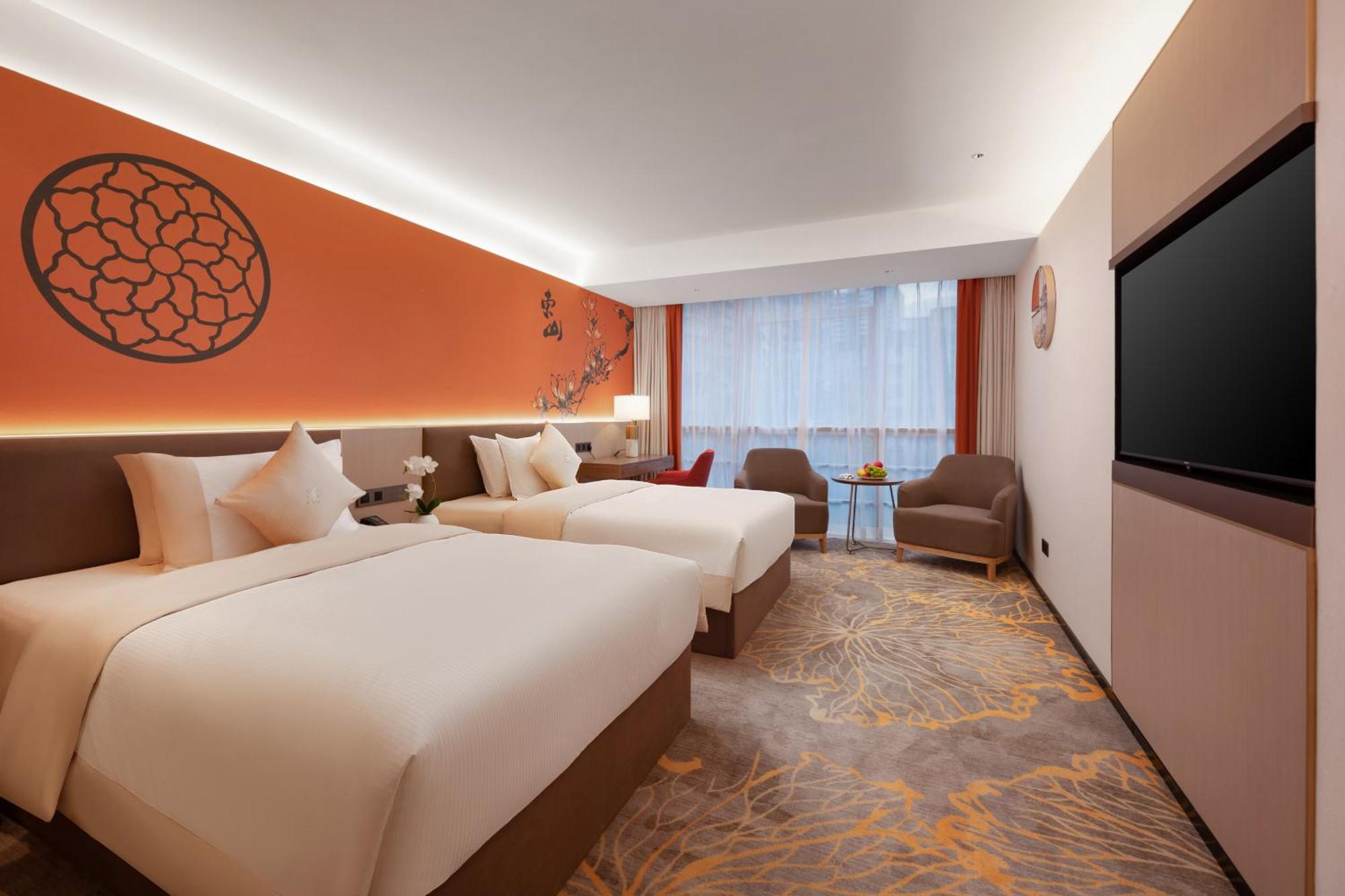 Guangzhou Wogo Yuanbao Hotel-Zhujiang New Town-Free Canton Fair Shuttle Bus & Overseas Buyer Registration Services ภายนอก รูปภาพ